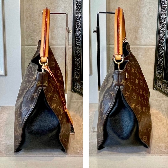 Louis Vuitton Monogram Gaia Noir Hobo Bag - Picture 4 of 10